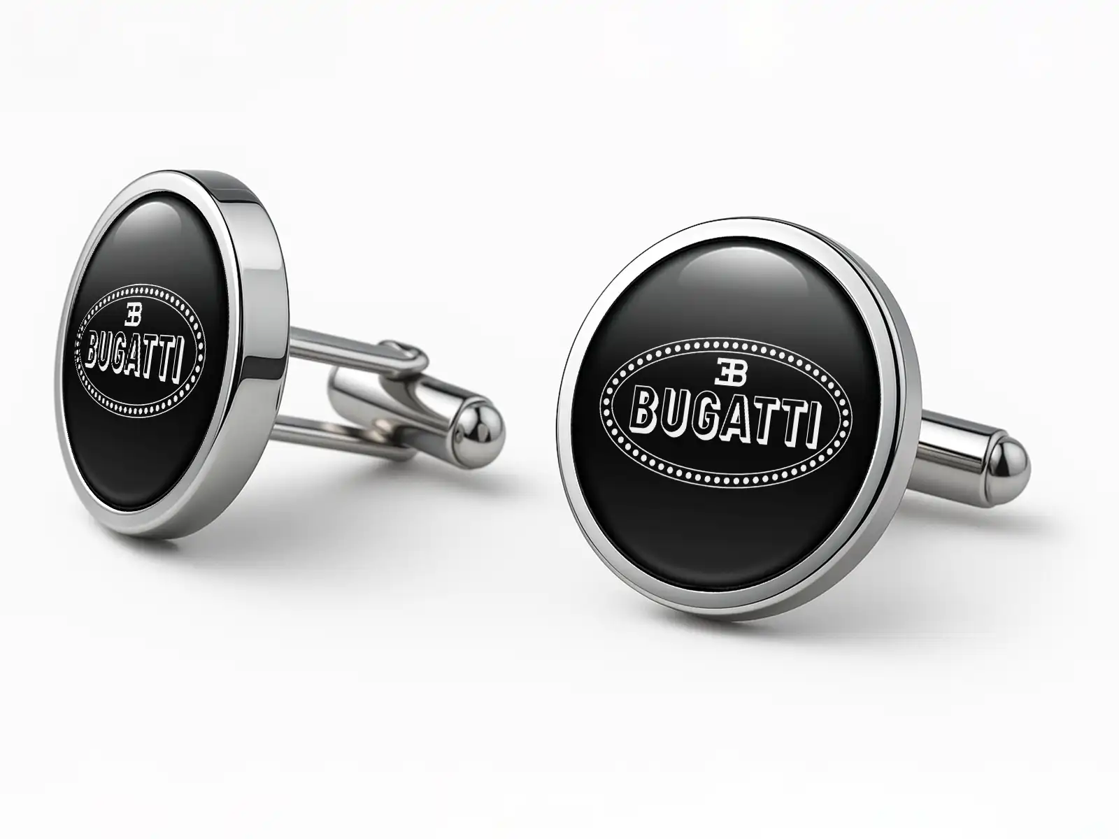 Bugatti Gemelos Personalizados Hombre Lujo Set Regalo Pro